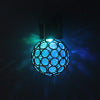 Solar Mini Crystal Ball Light Outdoor LED Garden Lawn Crack Ball Light Hanging Landscape Decorative Light